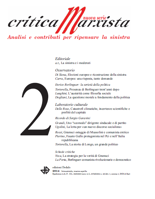 copertina 2 Marzo /Aprile 2014